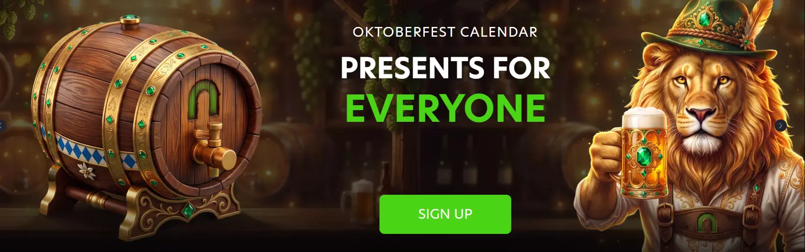 Casino Neospin promotional calendar