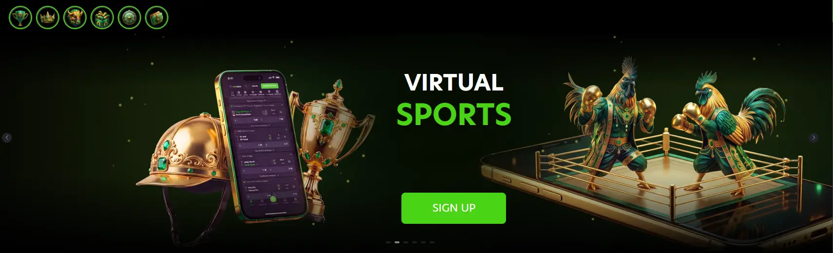 Neo Spin sports betting interface
